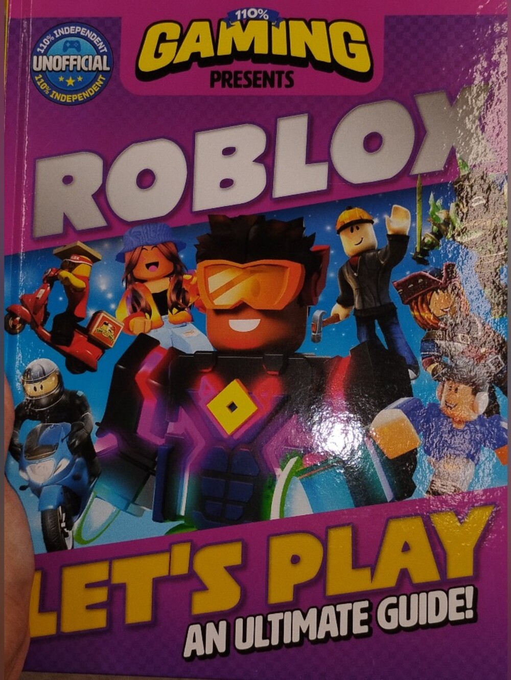 Let's Play Ultimate Guide Hard Cover Book - Purple